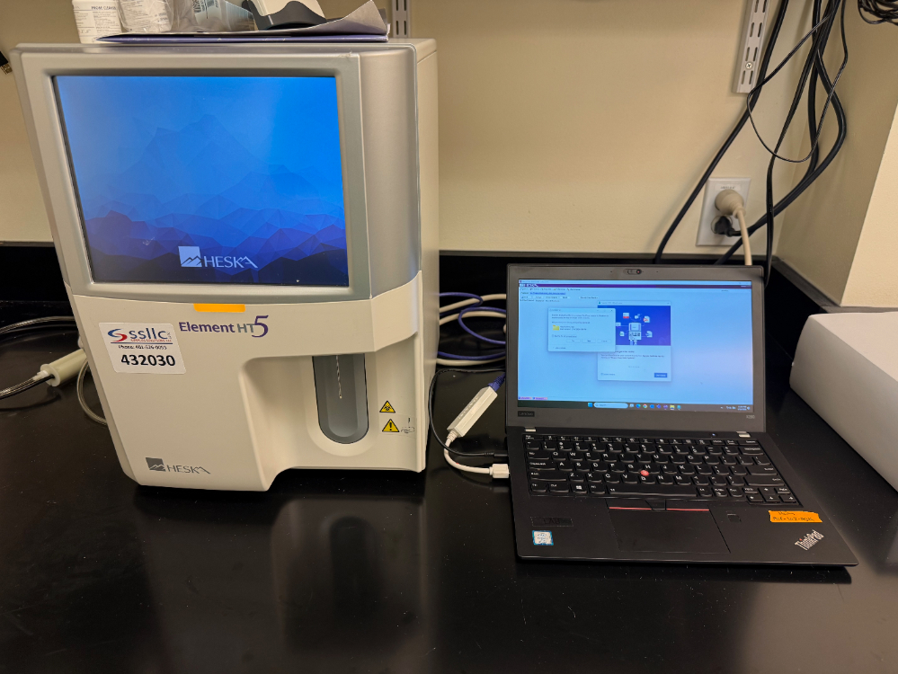 Image of Heska Element HT5 Auto Hematology Analyzer